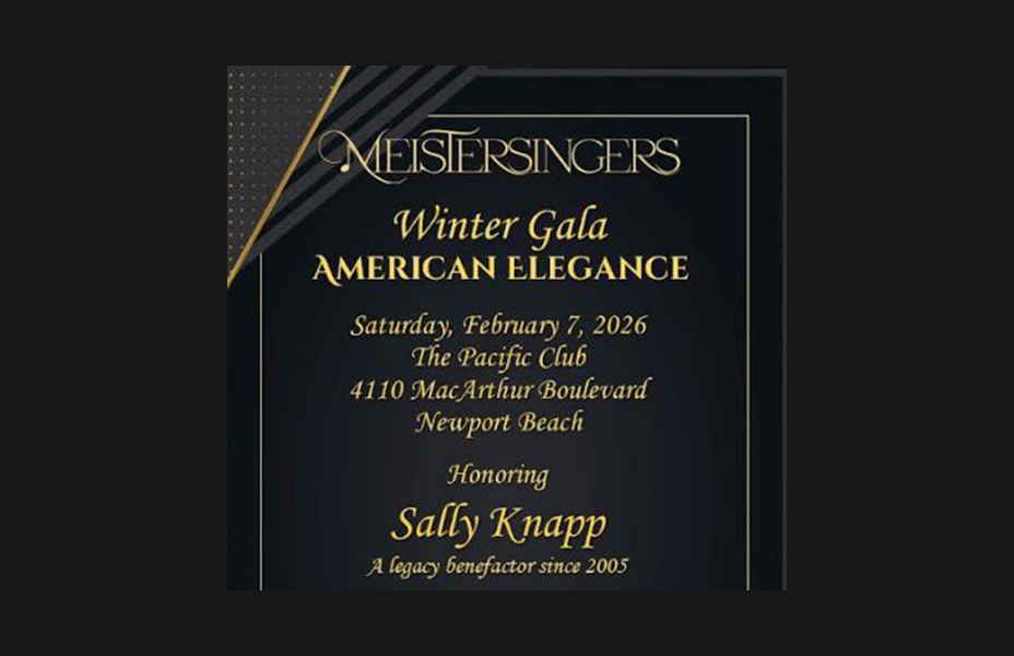 Murtaugh Sponsors the Meistersingers Winter Gala