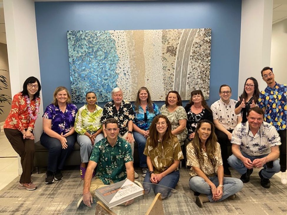 Murtaugh Team Celebrates Aloha Friday with a Hawaiian BBQ Lunch