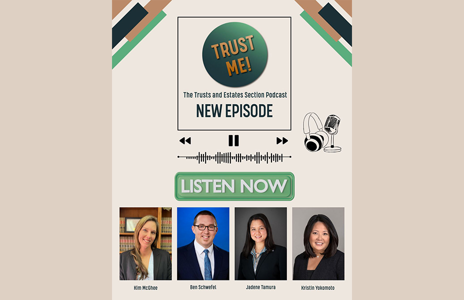 Ben Schwefel on Trust Me!: Preparing for the State Bar Estate Planning Specialization Exam