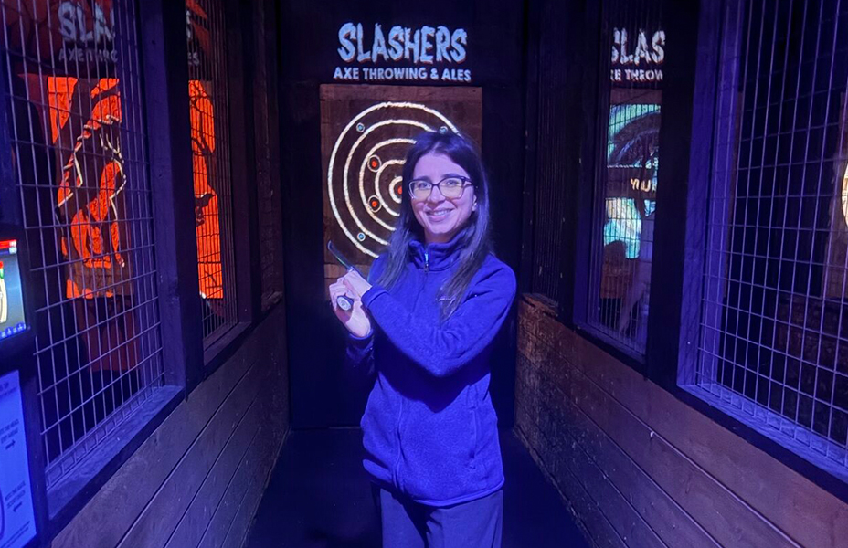 Murtaugh Kicks Off Summer with Law Clerks and Axe Throwing